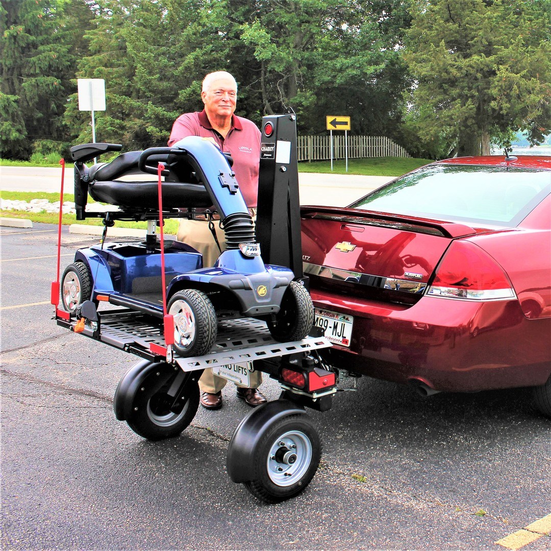 Bruno Chariot PullBehind Power Wheelchair Lift Scooter, 50 OFF